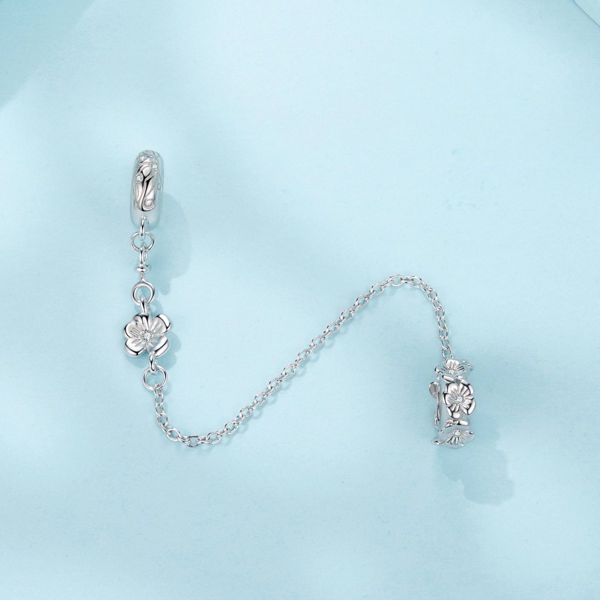 Blossom Garden Safety Chain Charm