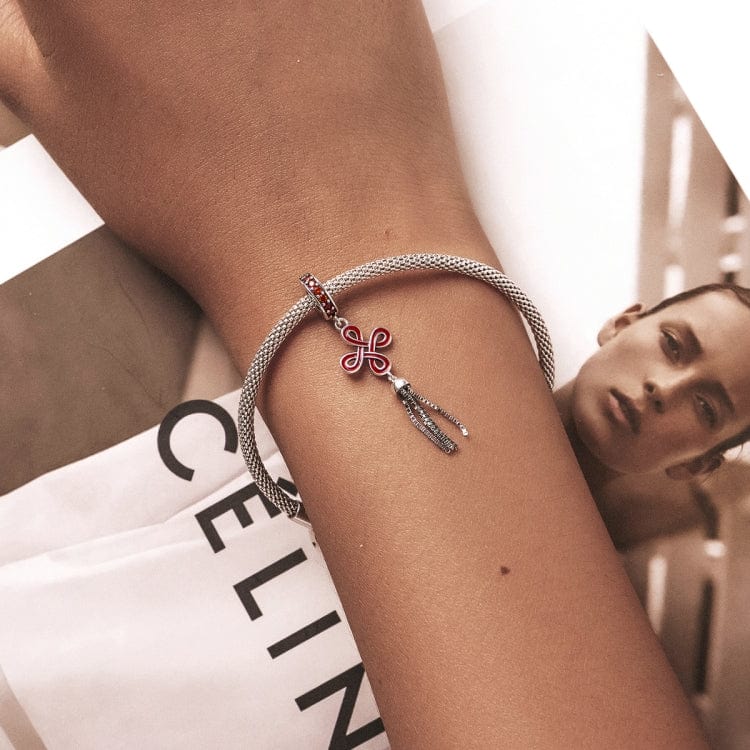 Chinese Knot Red Dangle Charm