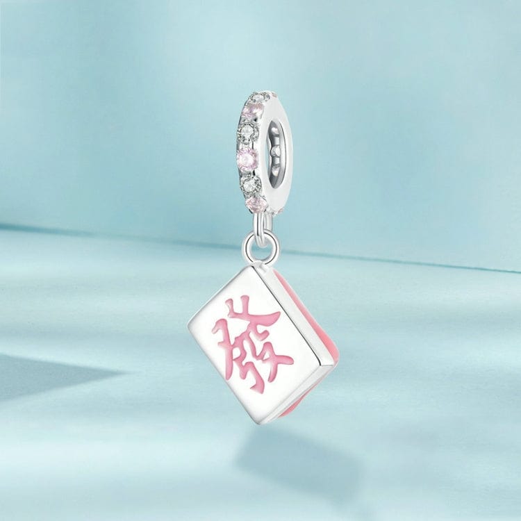 Chinese Mahjong Dangle Charm