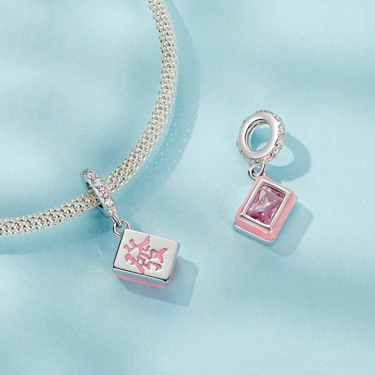 Chinese Mahjong Dangle Charm