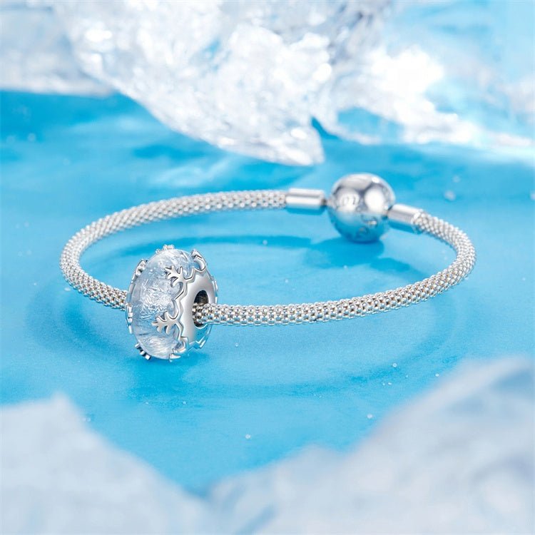 Christmas Magic Murano Glass Charm