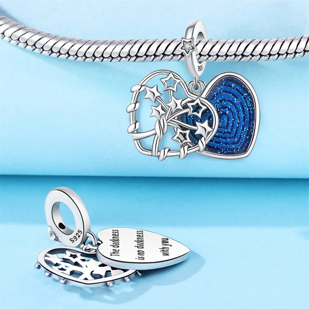 Double Dangle Tree & Galaxy Moon Charm