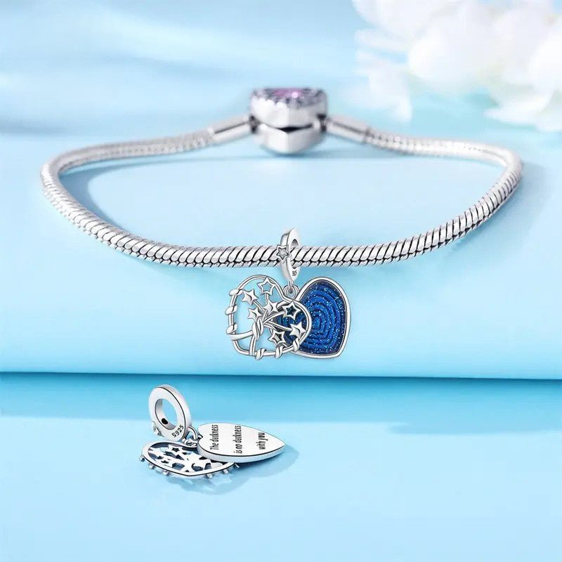 Double Dangle Tree & Galaxy Moon Charm