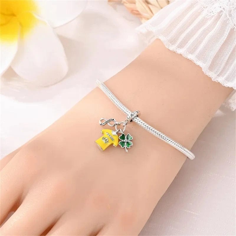 Forever Champions Soccer Luck Triple Dangle Charm