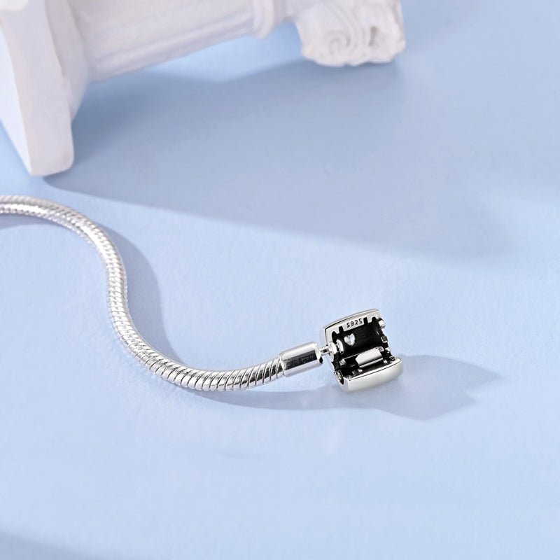 Forever Heart Snake Chain Bracelet