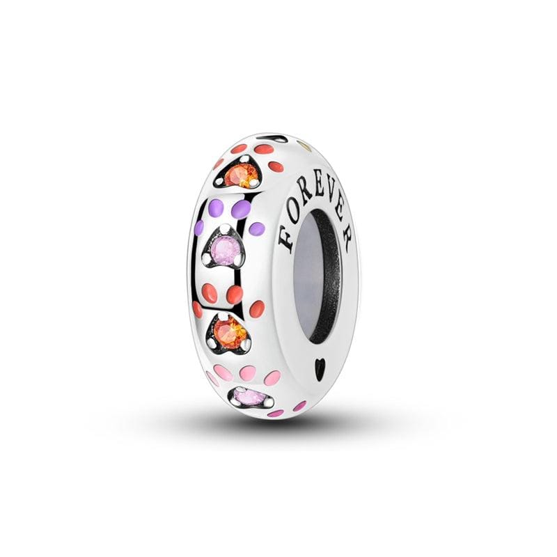 Forever Paw Print Charm