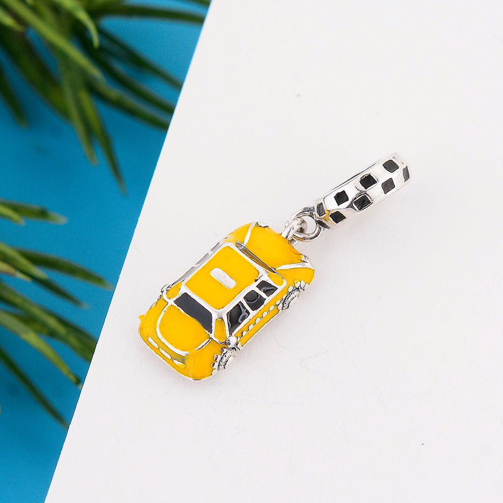 Friends TV Series Phoebe's Iconic Yellow Taxi Charm