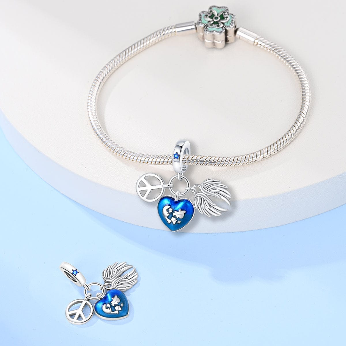 Global Harmony Heart Pendant