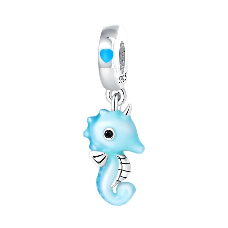 Glow in the Dark Baby Seahorse Dangle Charm