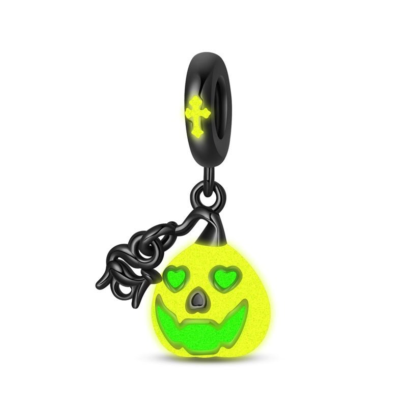 Glow-in-the-Dark Jack-O’-Lantern Pumpkin Dangle Charm