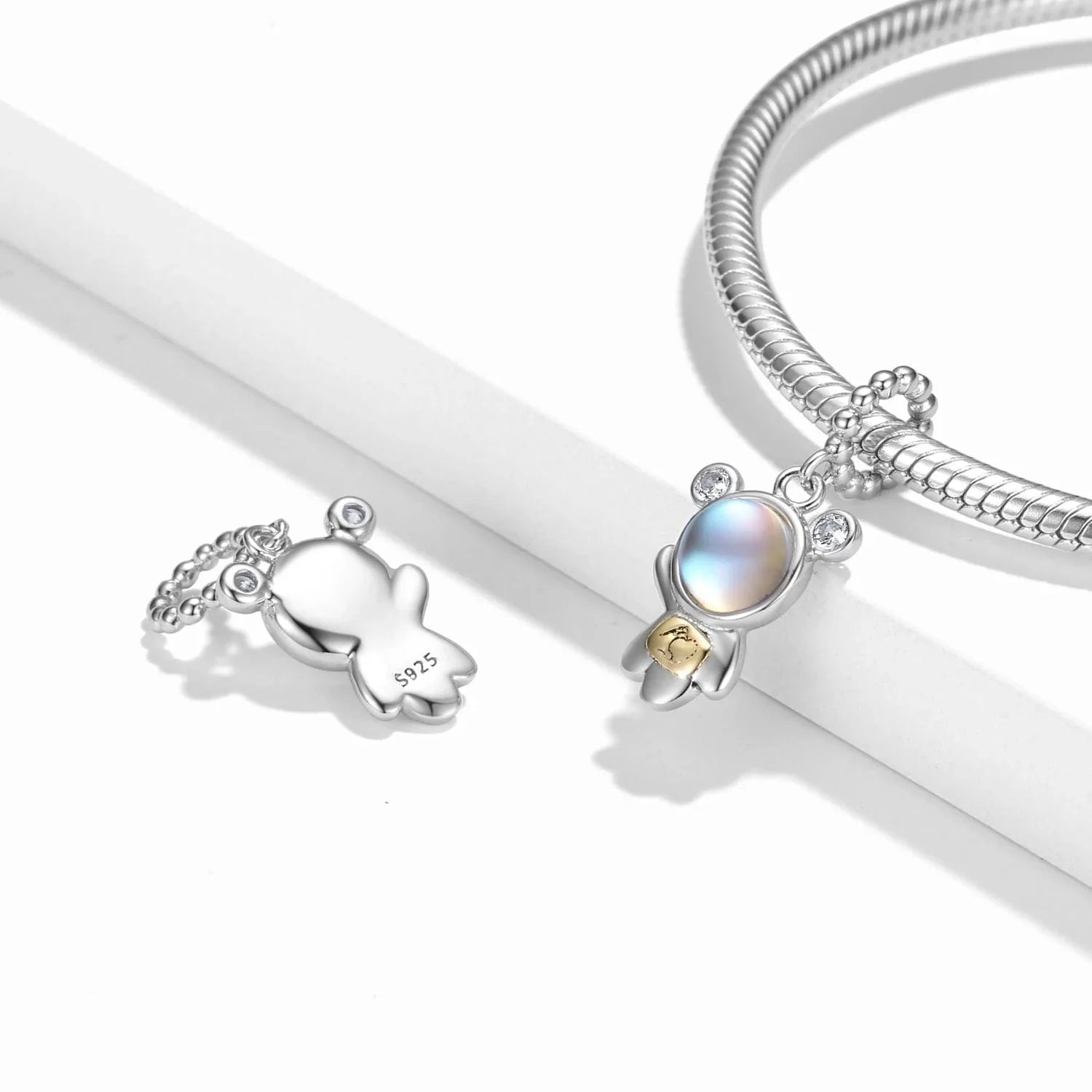 Glowing Bear Dangle Charm