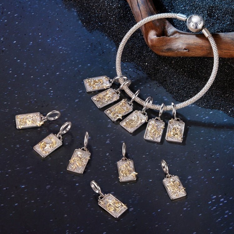 Gold & Silver Astrology Signs Zodiac Constellation Charms