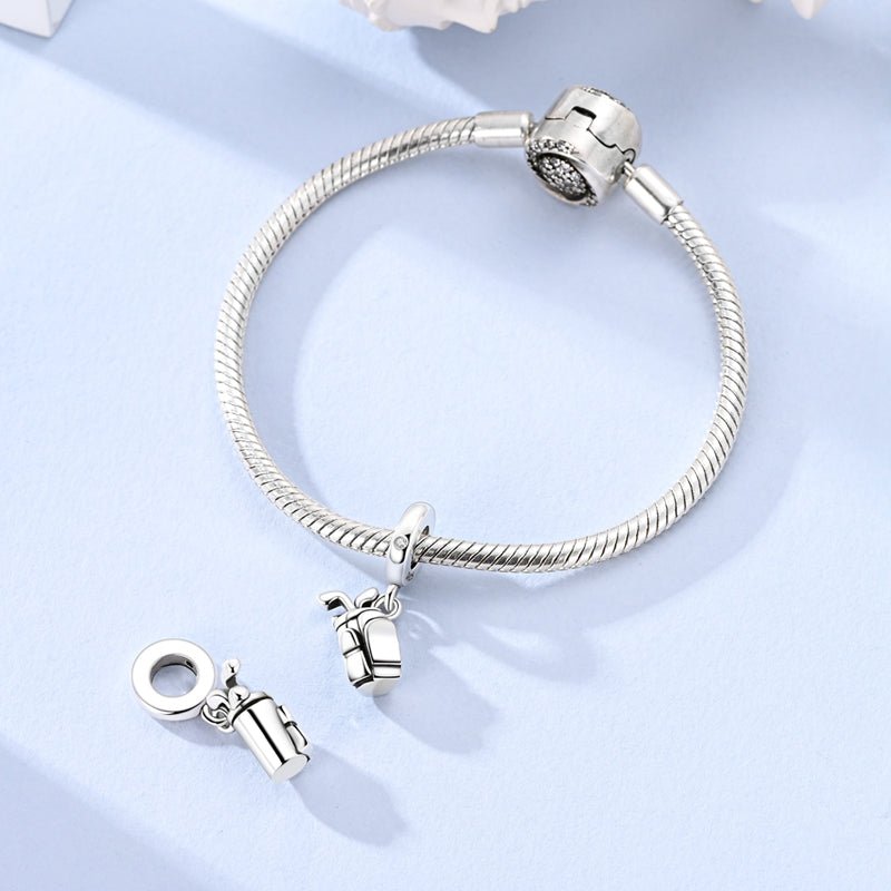 Golf Bag & Clubs Dangle Charm