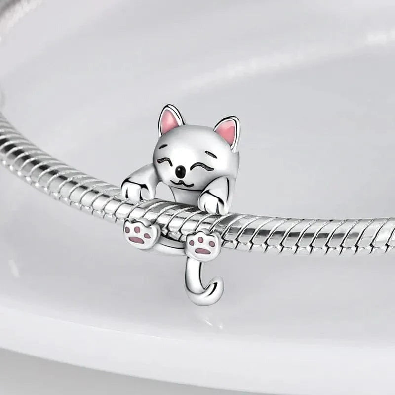 Hanging Cat Charm