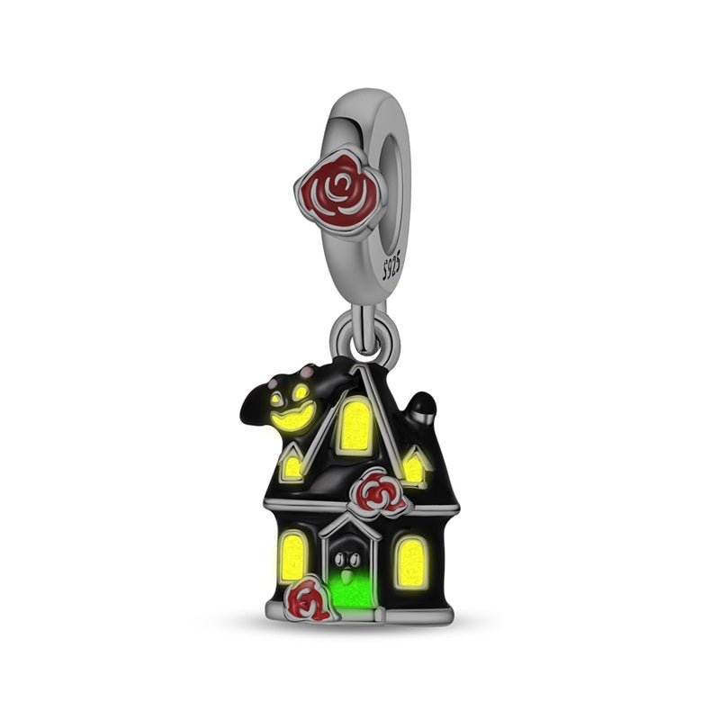 Haunted House Glow-in-the-Dark Dangle Charm