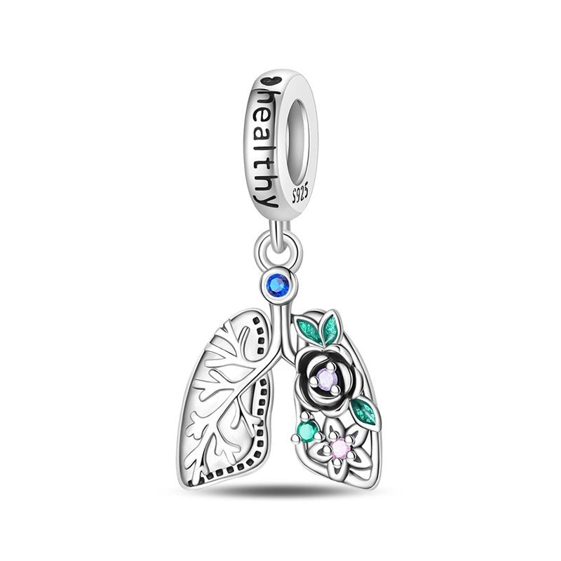 Healthy Heart & Lungs Charm Duo