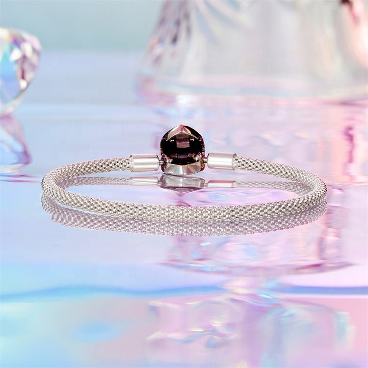 Heart Clasp Charm Bracelet