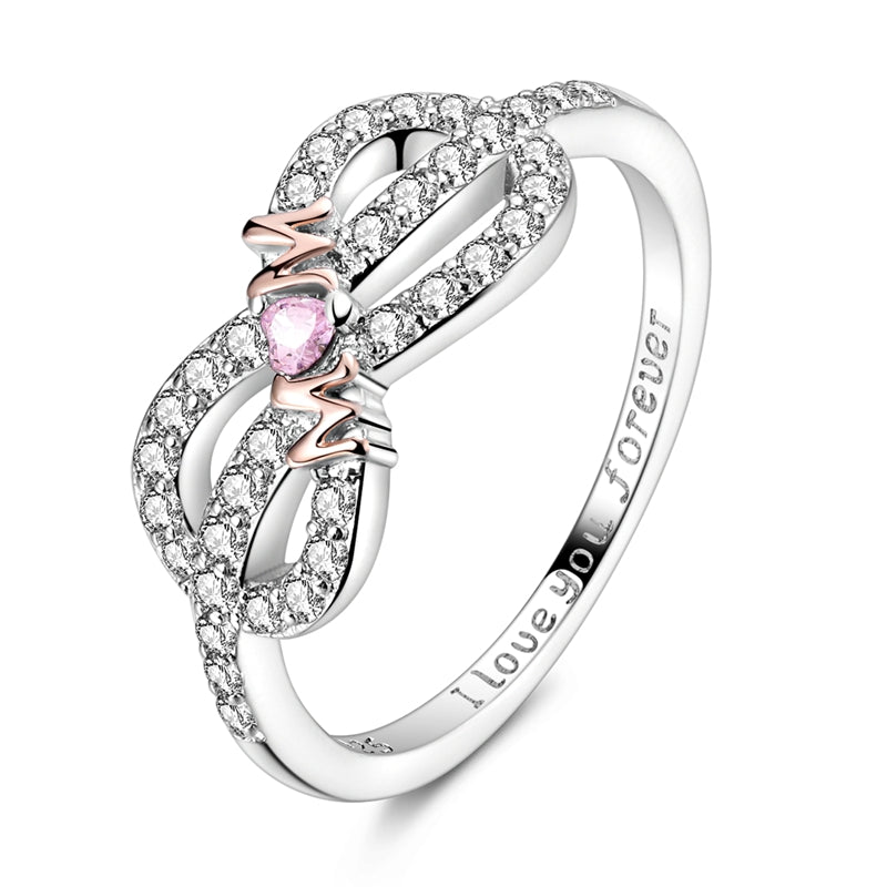 I Love You Forever Infinity Ring