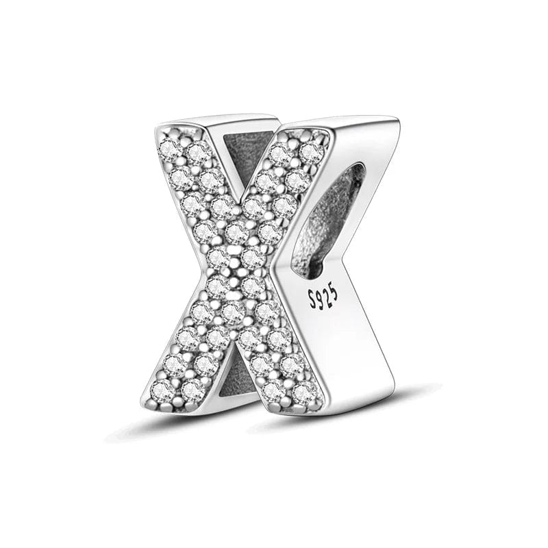 Sparkling Letter A~Z Alphabet Charm