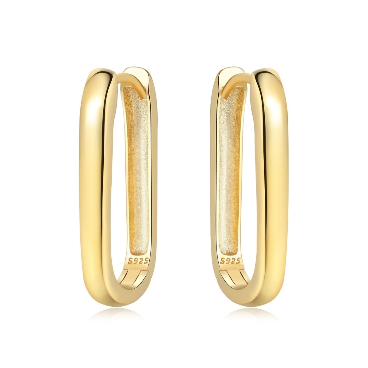 Minimalist Sleek Hoop Earrings