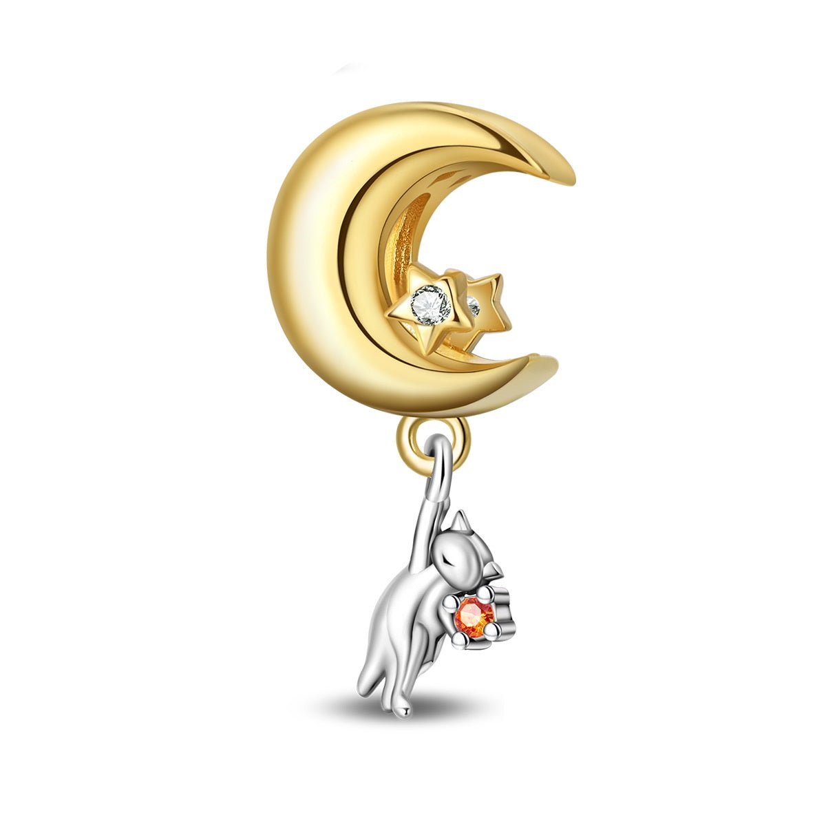 Moonlight Cat Dangle Charm