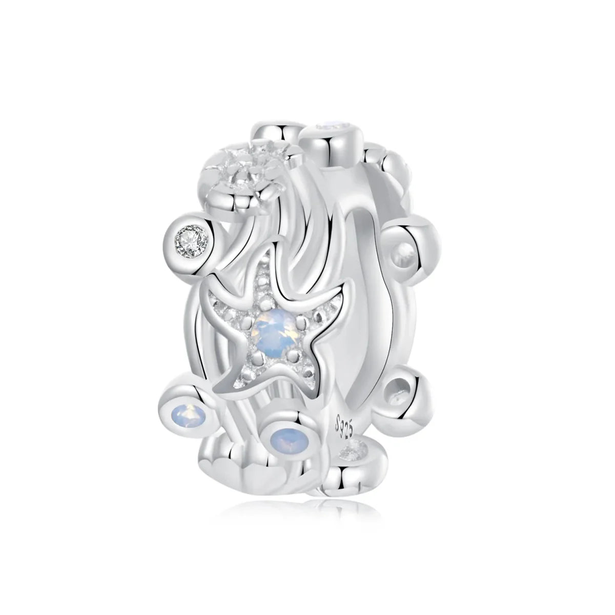 Ocean Glow Starfish Spacer Charm