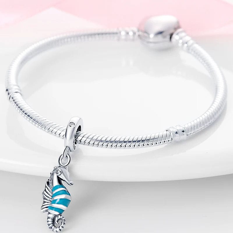 Ocean Seahorse Dangle Charm