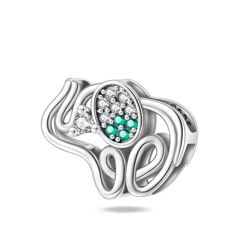 Openwork Elephant Charm