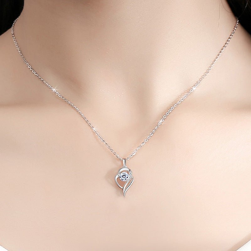 Béra&Co Eternal Heart Moissanite Necklace