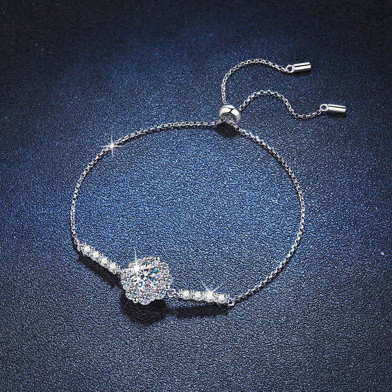 Béra&Co Halo Glow Moissanite Bracelet