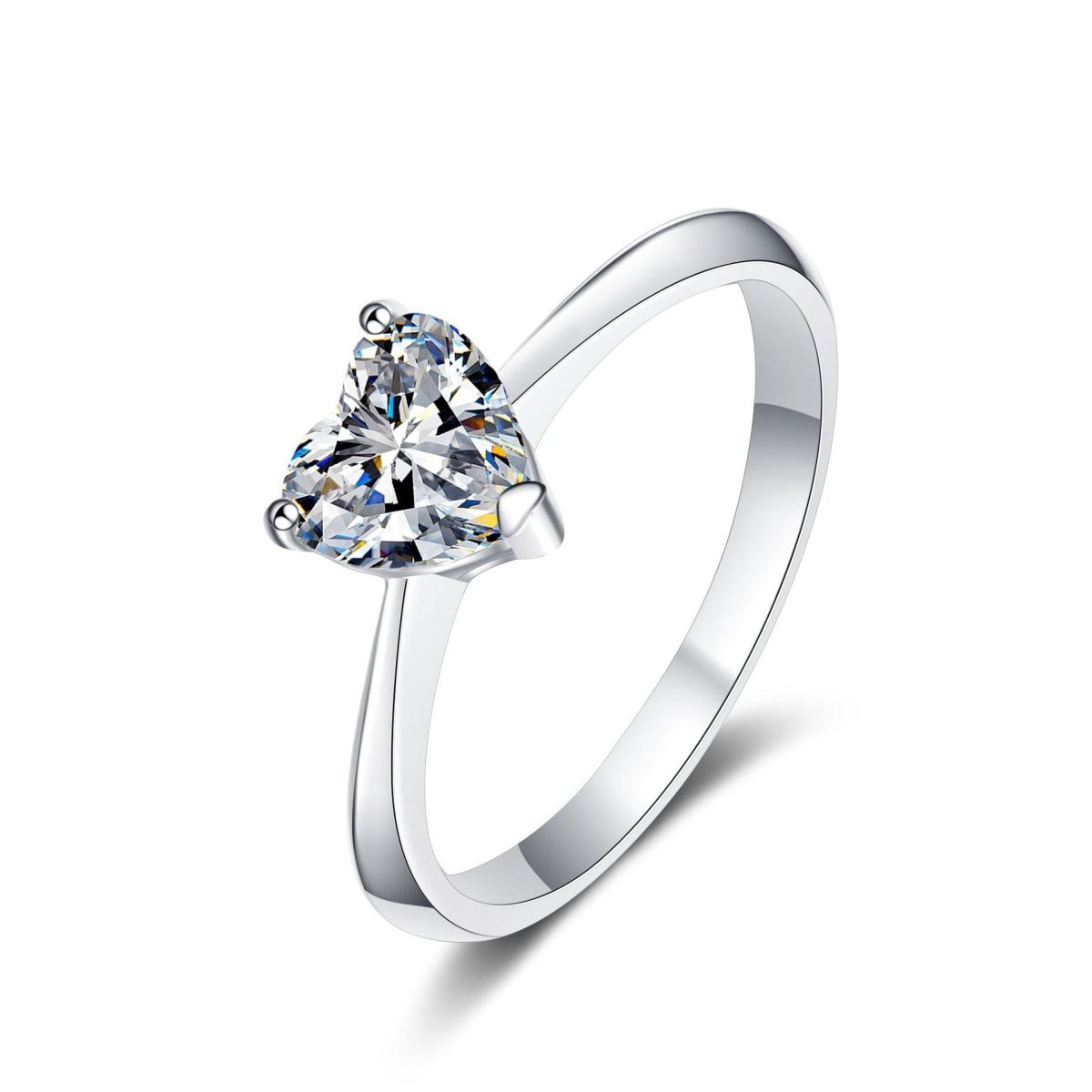 Béra&Co Heart of Light Moissanite Ring