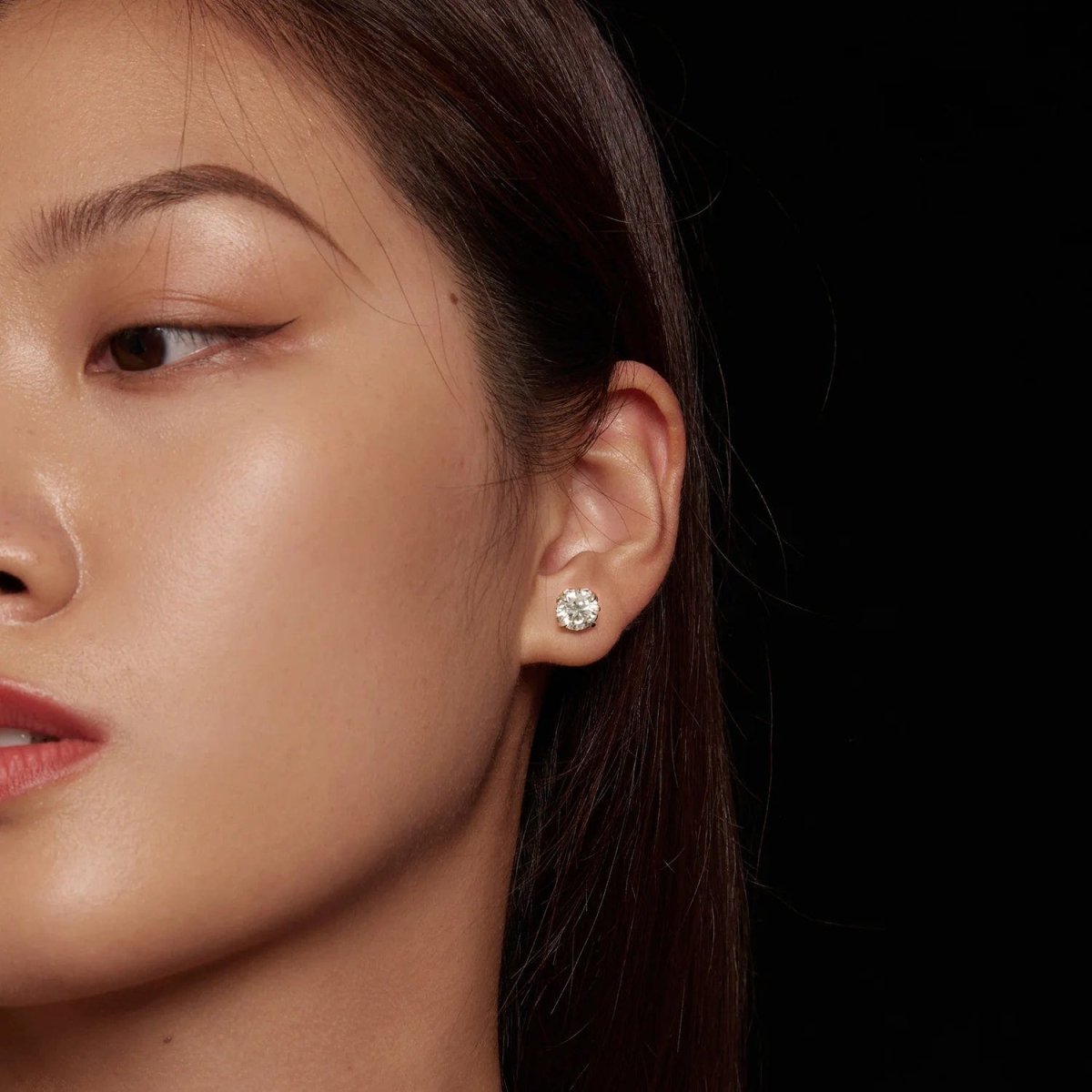 Béra&Co Moissanite Stud Earrings
