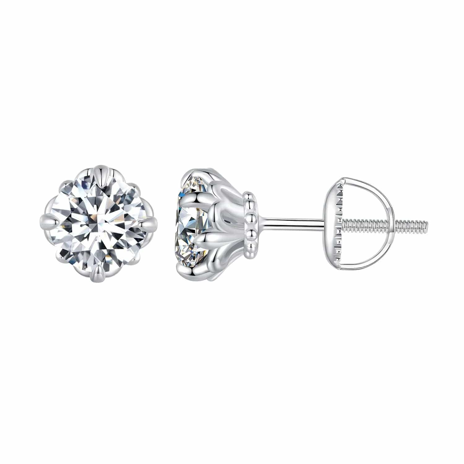 Béra&Co Moissanite Stud Earrings