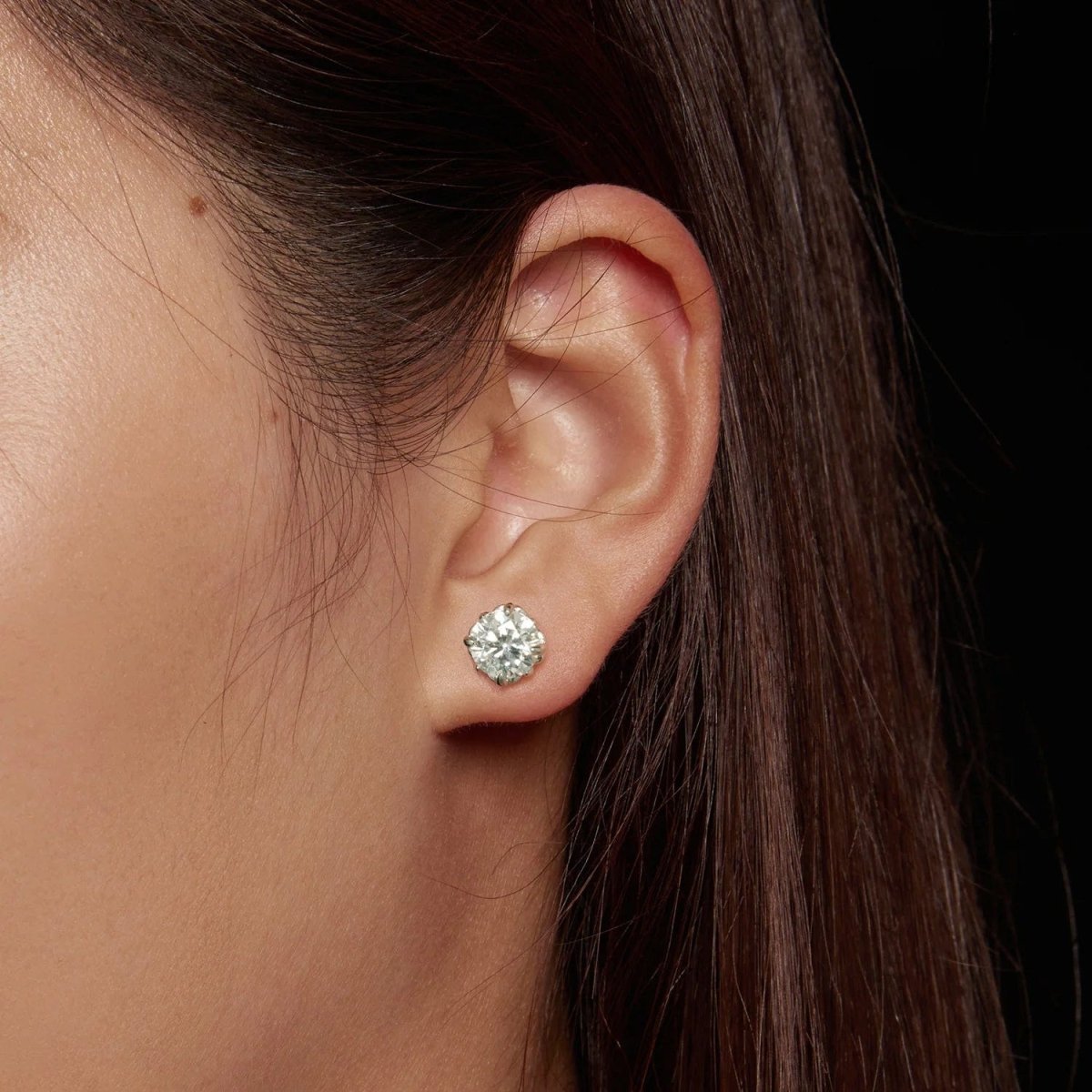 Béra&Co Moissanite Stud Earrings