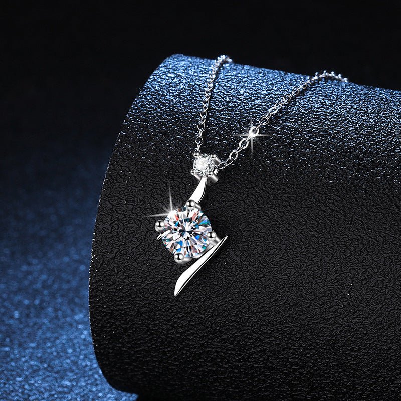 Béra&Co Radiant Spark Moissanite Necklace