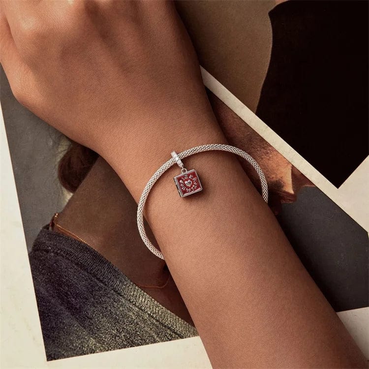 Pizza Time Box Dangle Charm