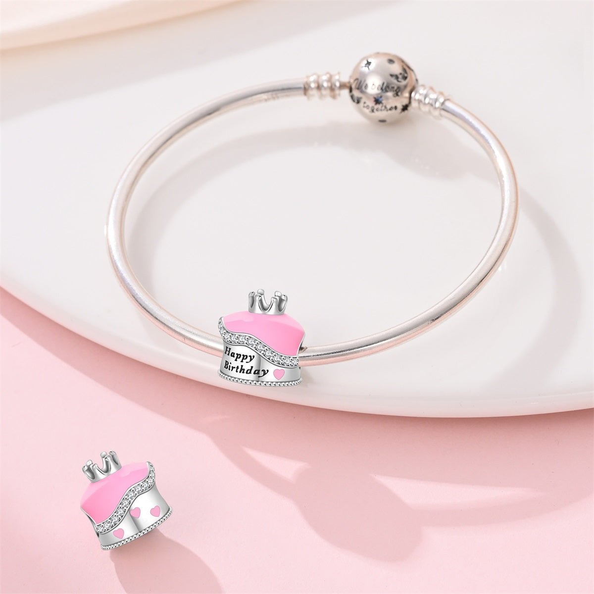 Princess Birthday Cake Charm