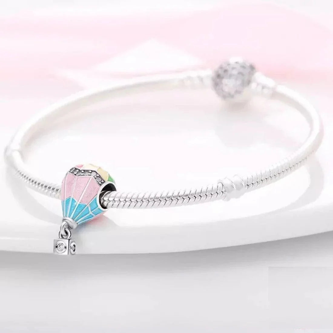 Rainbow Balloon Charm