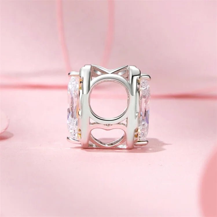 Regal Heart with Mom Crown Charm