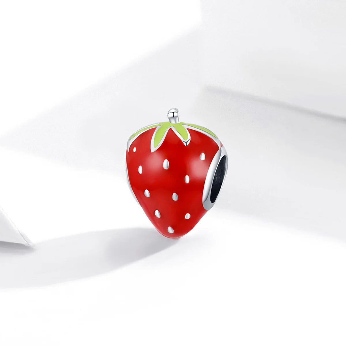 Seeded Strawberry Fruit Charm