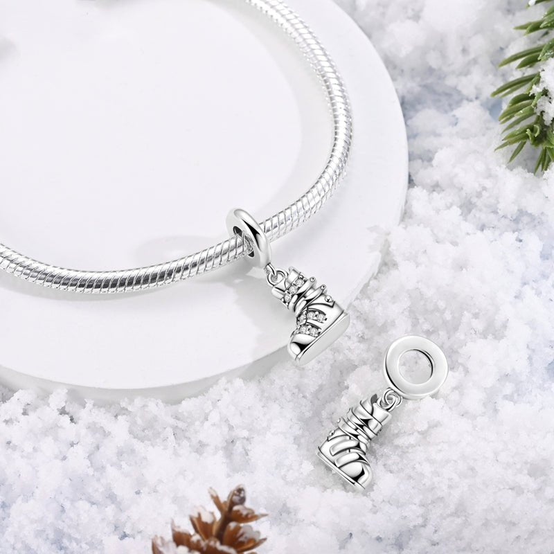 Snow Adventure Ski Boot Dangle Charm