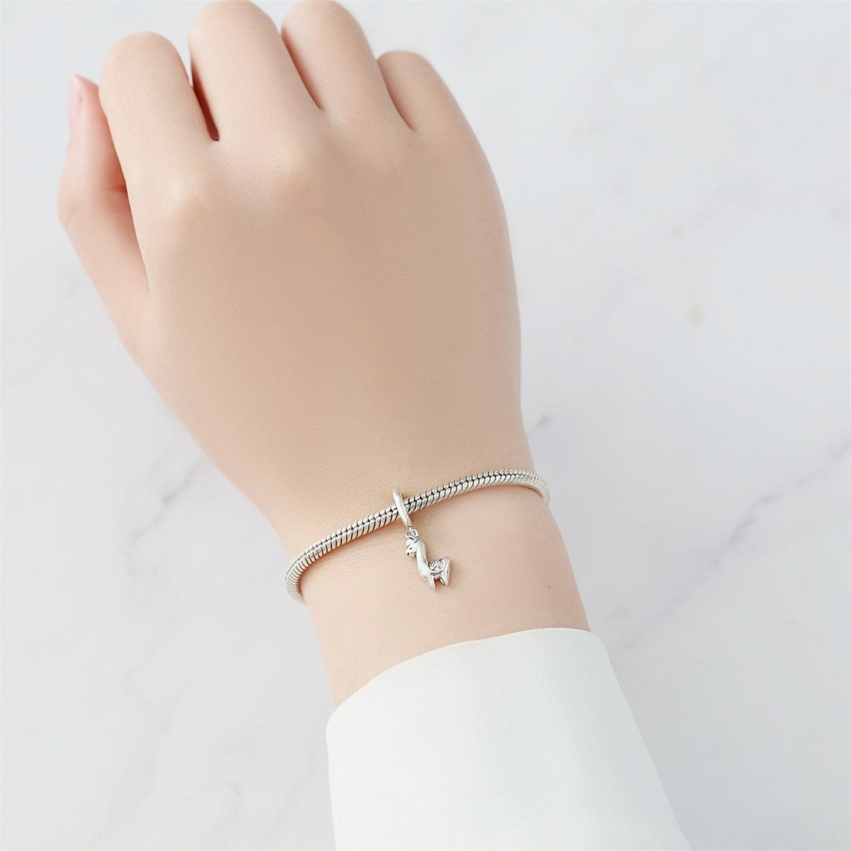 Sparkling Llama Dangle Charm