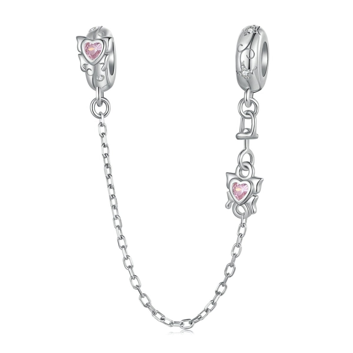 Spring Butterfly Safety Chain Charm