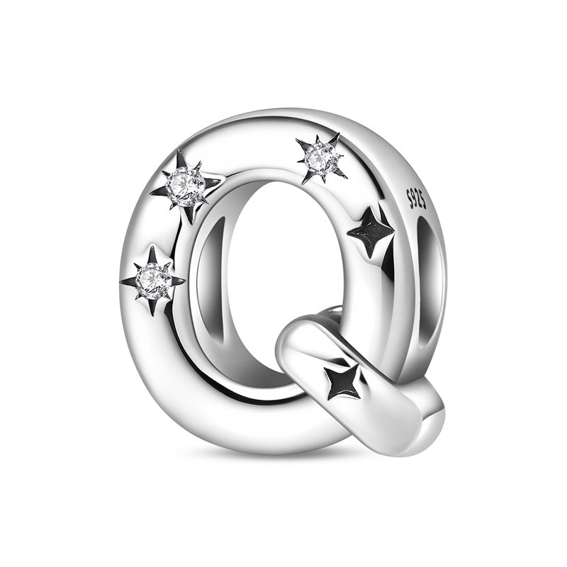 Starry Letter A~Z Alphabet Charm