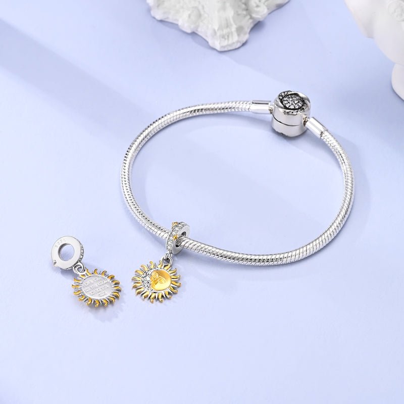 Sun & Moon Dangle Charm