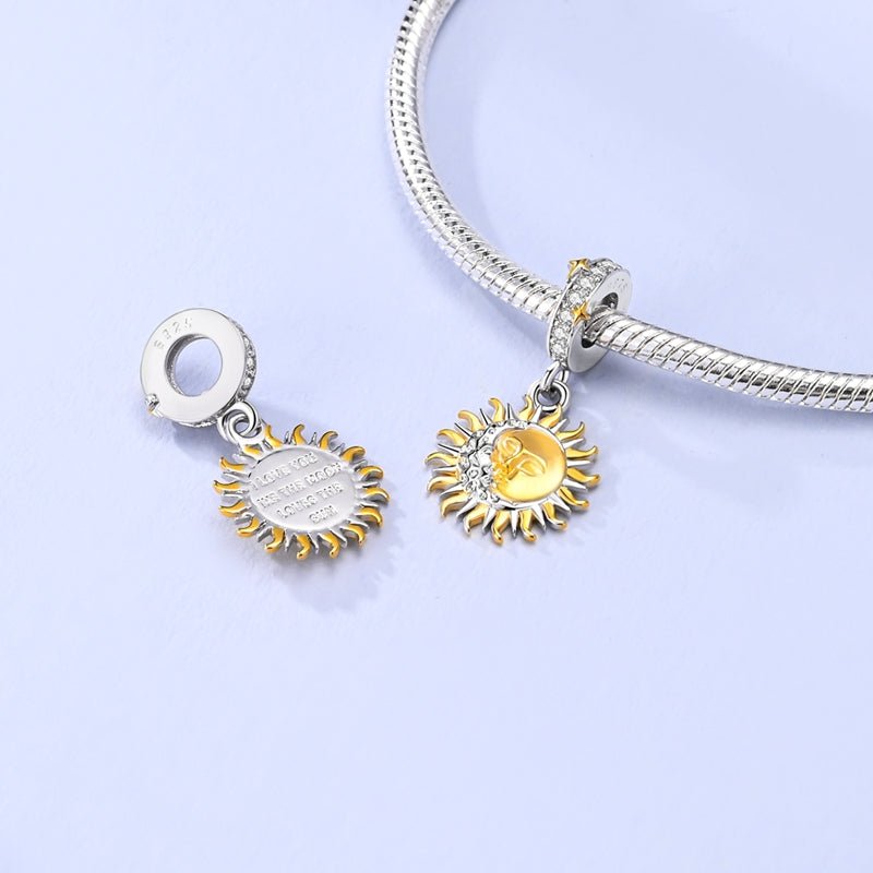 Sun & Moon Dangle Charm