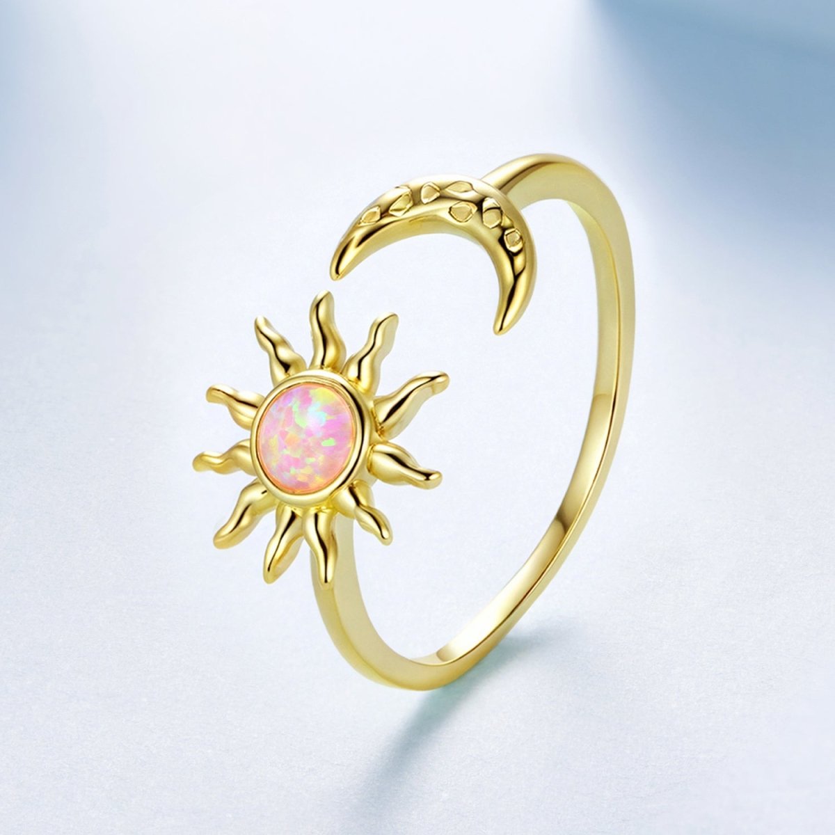Sun & Moon Harmony Adjustable Ring
