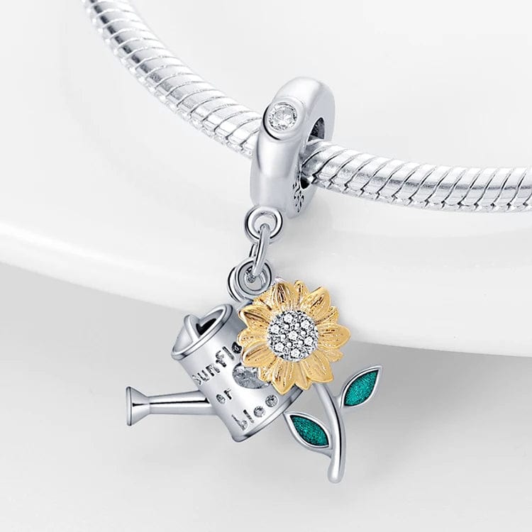 Sunflower Bloom Charm