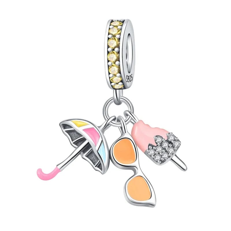 Sunny Day Summer Trio Dangle Charm