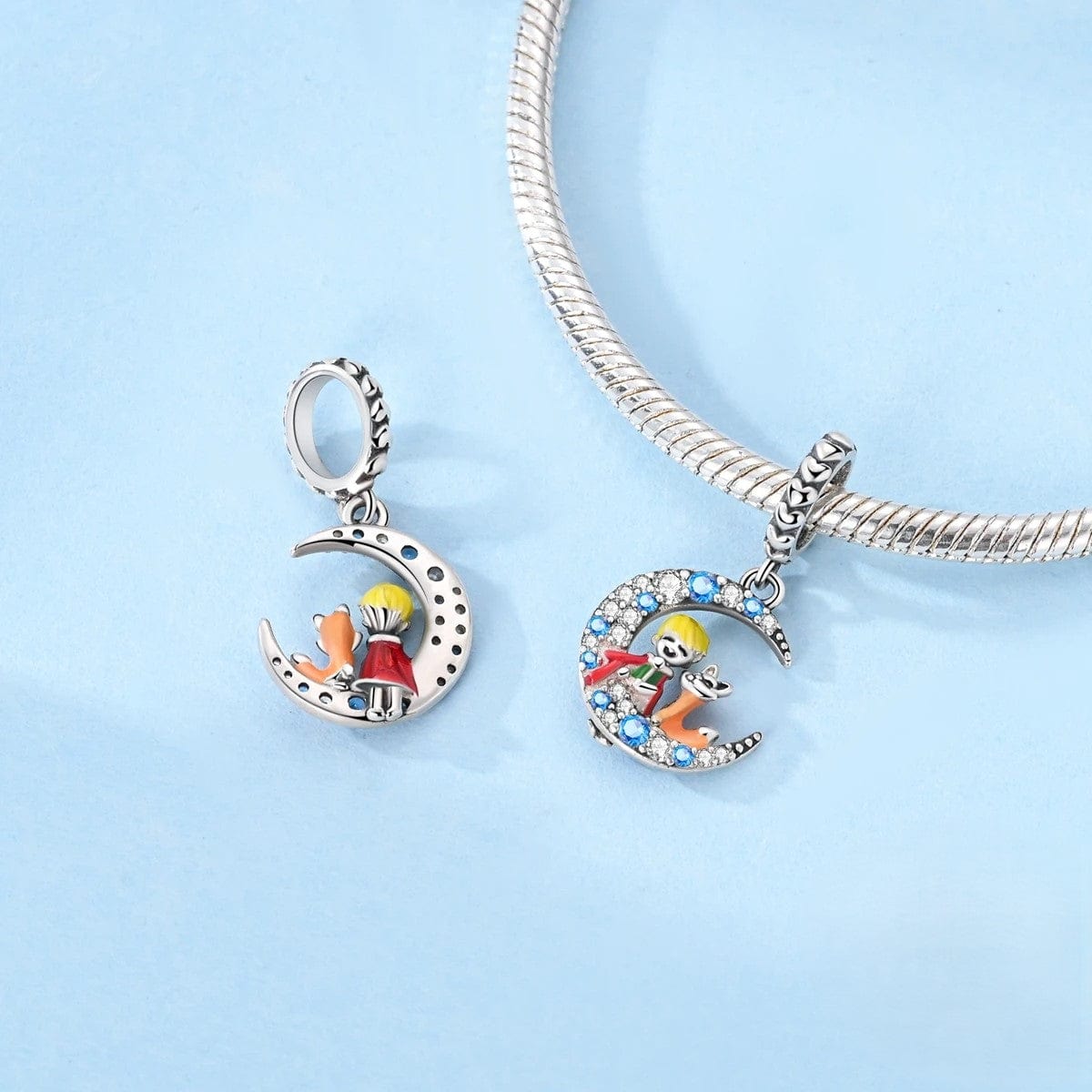 The Little Prince & Fox Dangle Charm